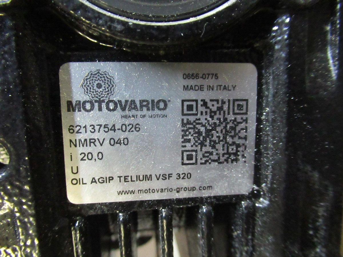 MOTOVARIO CONVEYER MOTOR T80-A4 32M020ES423EN 0.75 HP 460V 2.65A W/ 6213754-026