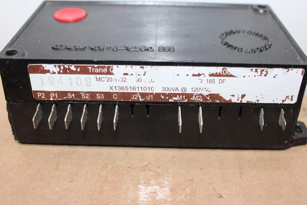 Used TRANE GARD PAK III X13651611010 MC20-1102 300VA @ 120 VAC **WARRANTY**