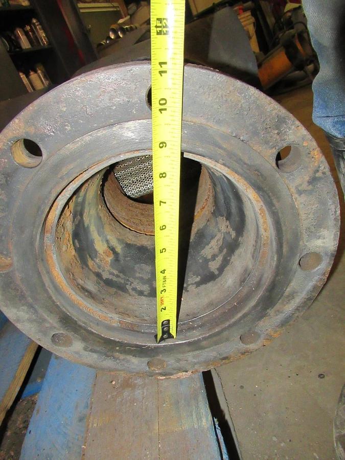 Used ARMSTRONG INSULATED SUCTION GUIDE 516-889 6" INLET 8" OUTLET W/ CM223T MOTOR