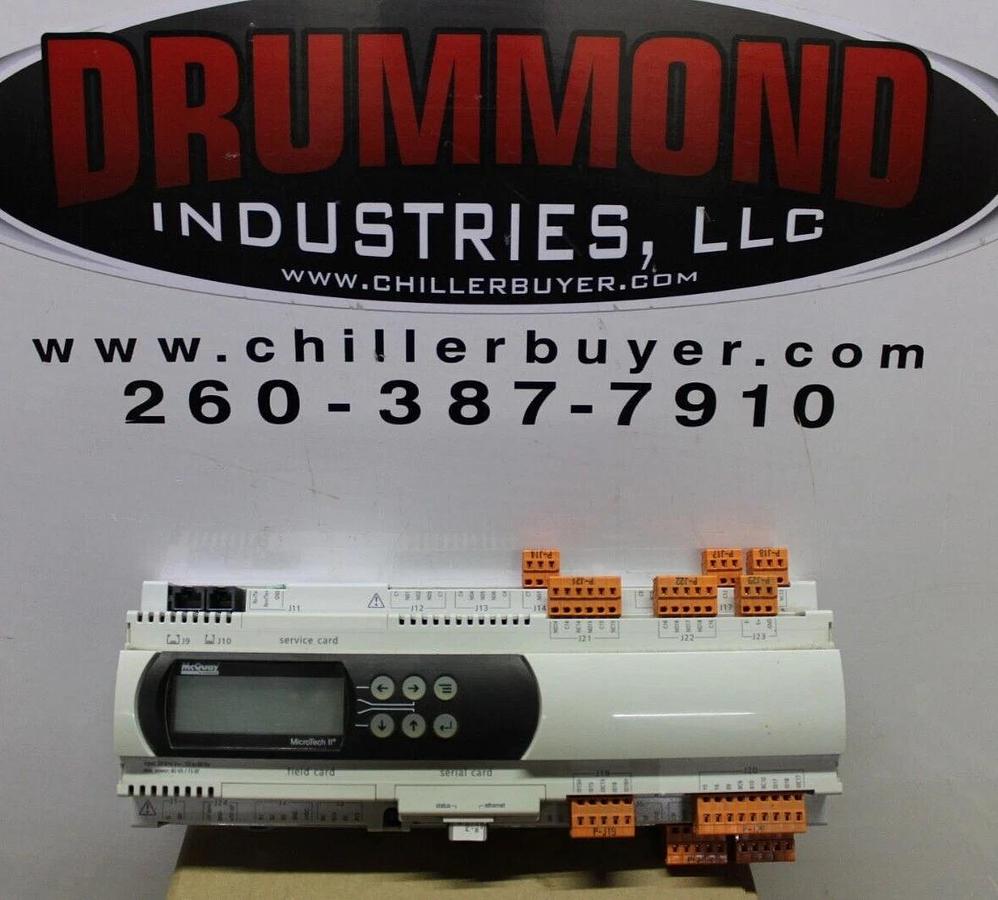 Used MCQUAY CAREL MICROTECH II CONTROL MODULE PCO3MQ2BL0 W/ ETHERNET PLUG *WARRANTY*