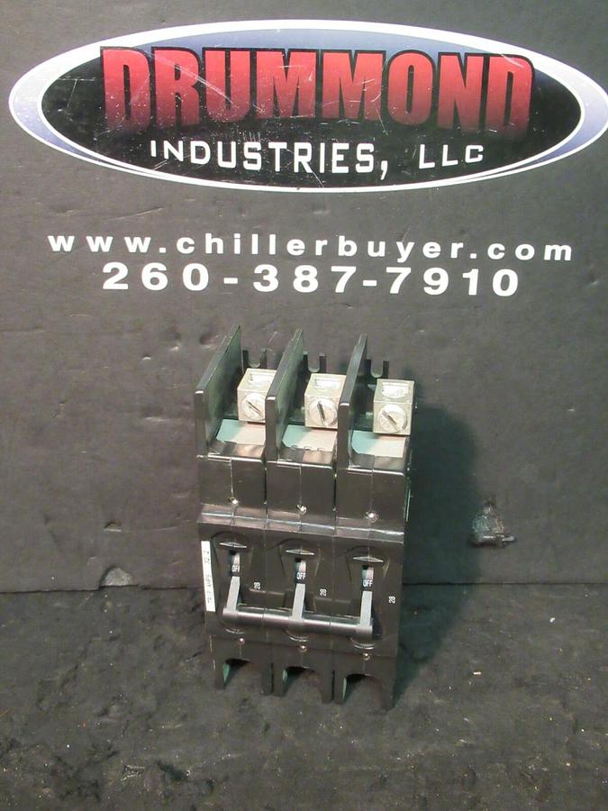 Used AIRPAX 3 POLE 28 AMP BREAKER 600 VAC 219-3-1REC5-33297-8 32.2 TRIP X13050461-08