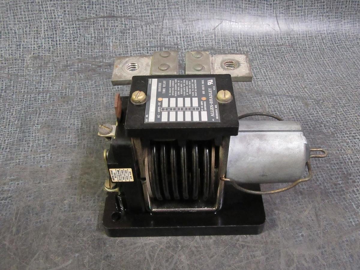Used ALLEN-BRADLEY INVERSE TIME RELAY 810-NX47 **WARRANTY INCLUDED**