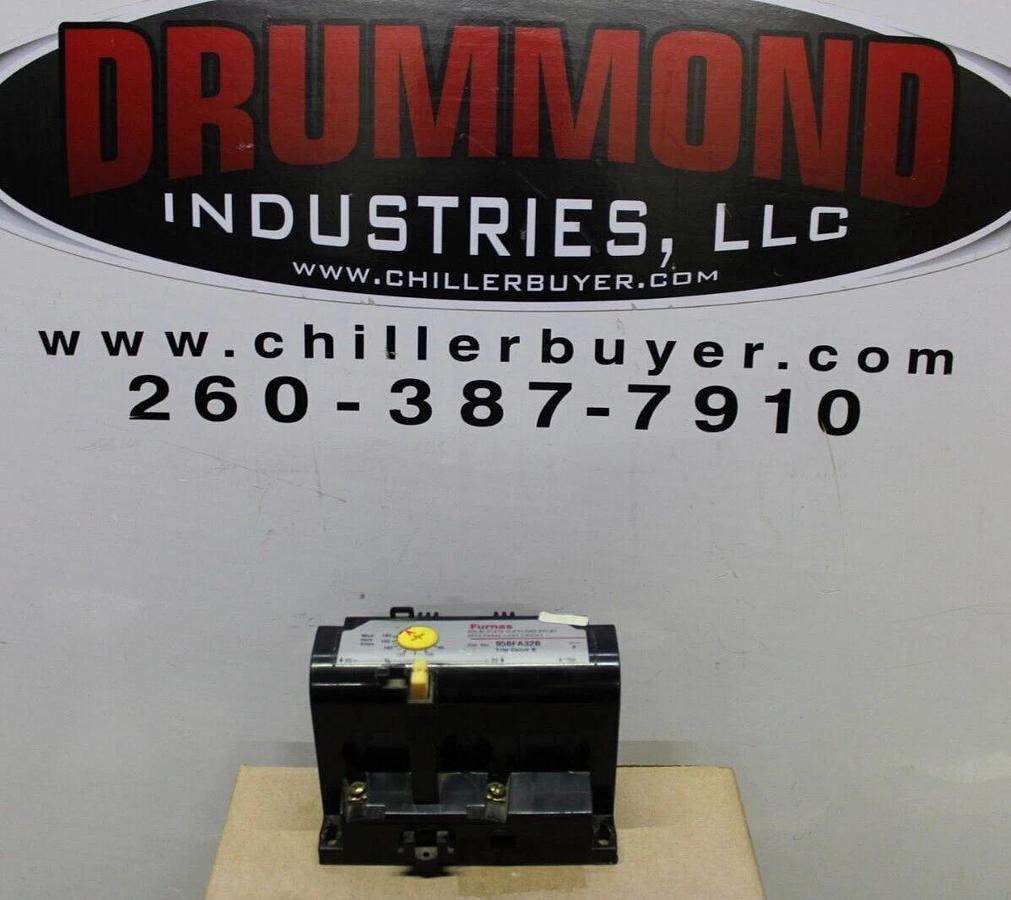 Used FURNAS SOLID STATE OVERLOAD RELAY 90-180 AMP 3 PHASE MODEL 958FA32B TRIP CURVE B