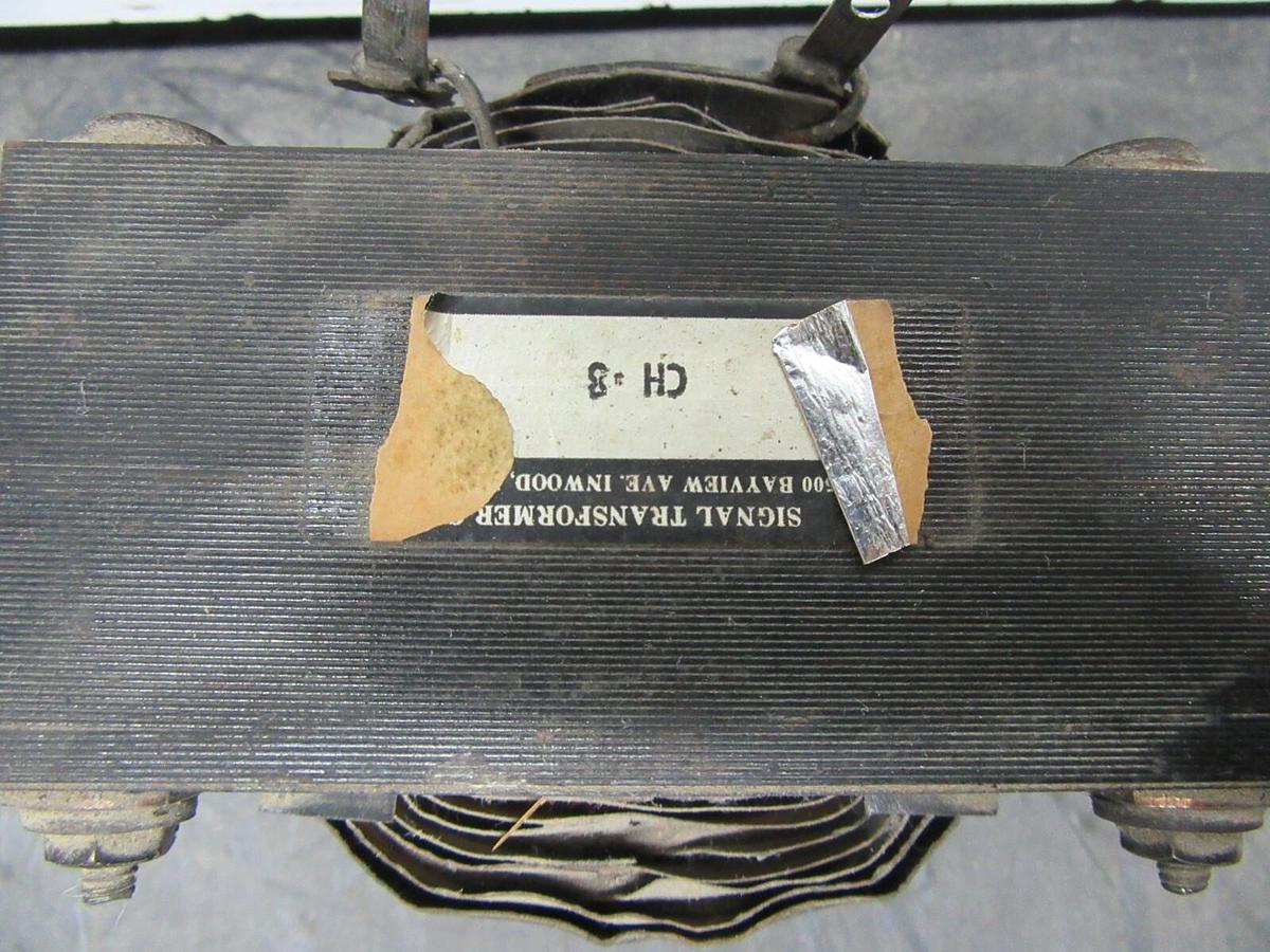 Used SIGNAL TRANSFORMER CH-8 **WARRANTY INCLUDED*