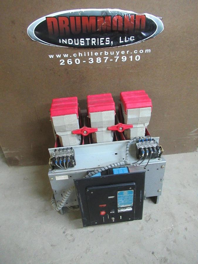 Used ITE POWER CIRCUIT BREAKER K-2000 VAC: 600 V 2000 AMP DC: 240 V 2500 AMP
