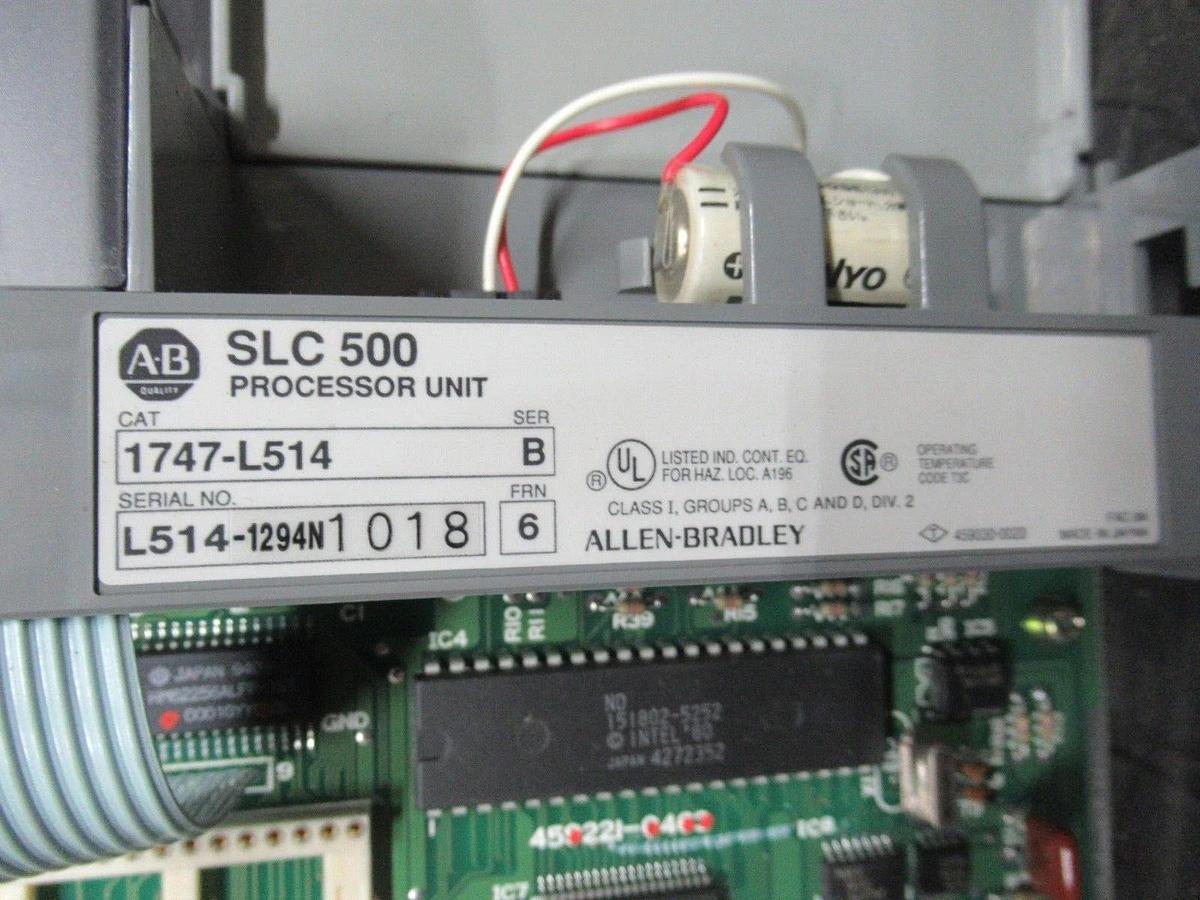 ALLEN BRADLEY SLC-500 PROCESSING UNIT 1747-L514 SER. B *NEW SURPLUS*