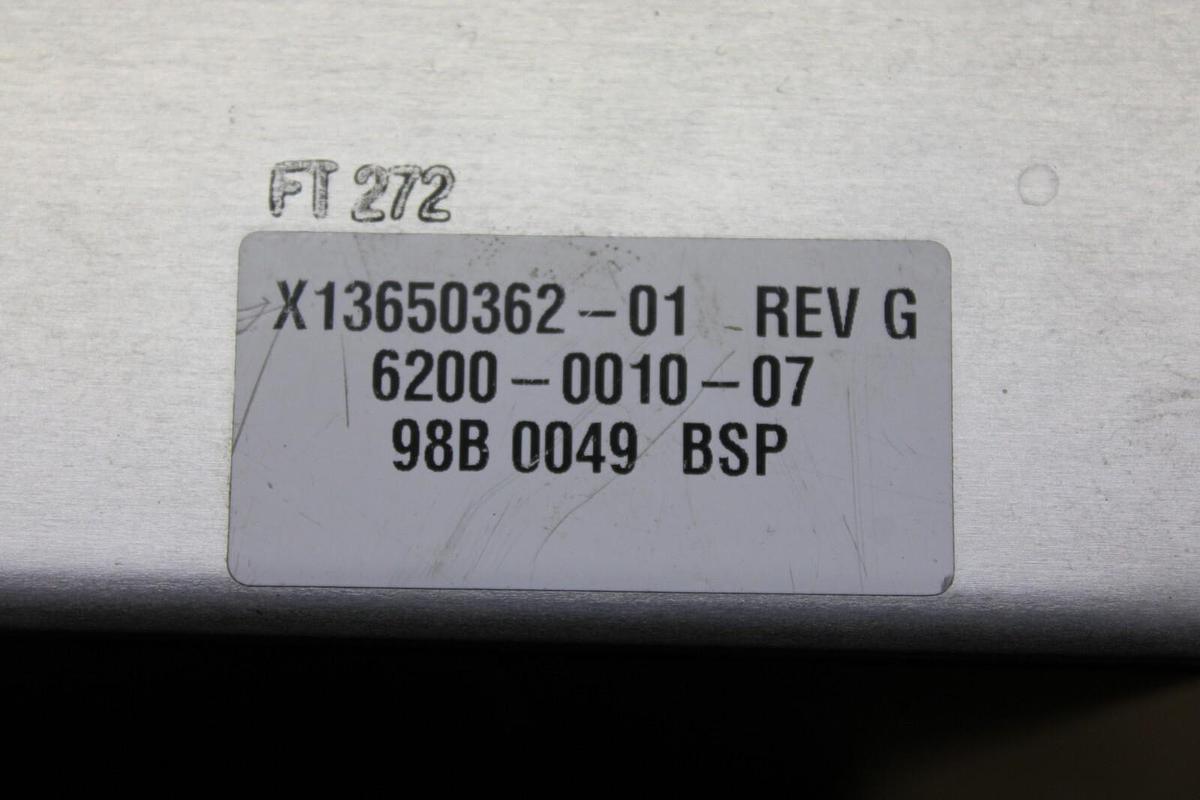 Used TRANE ADAPTIVE CHILLER CONTROL MODULE X13650362-01 REV. G W/ X13650361-02 REV. G