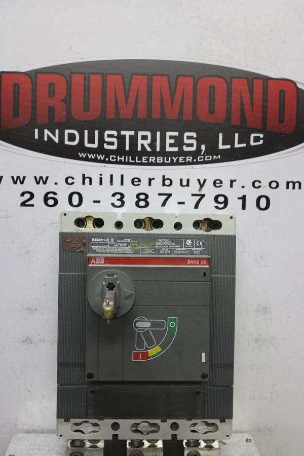 Used ABB MOLDED CASE SWITCH SACE S6 S6H-D 600 AMP 600 VAC 3-POLE **WARRANTY**