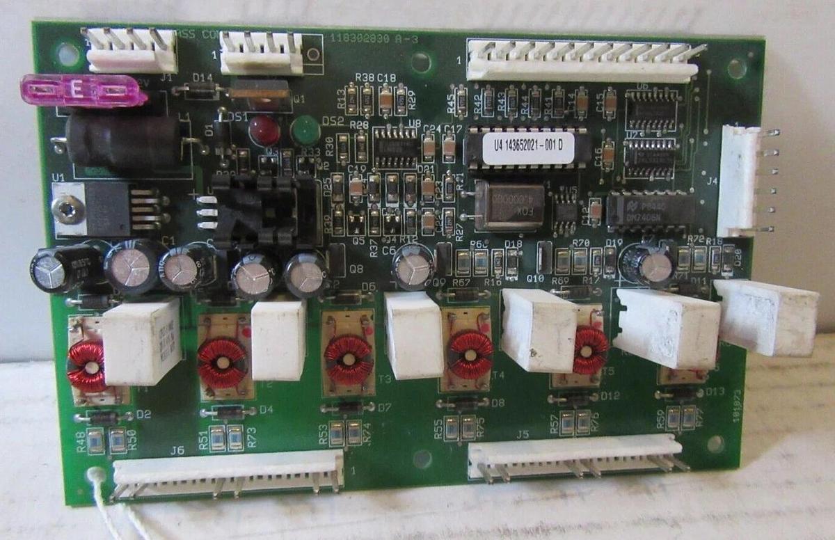 Used EXIDE BYPASS CONTROL CIRCUIT BOARD 118302830-A-3 101073070-001 REV. E02
