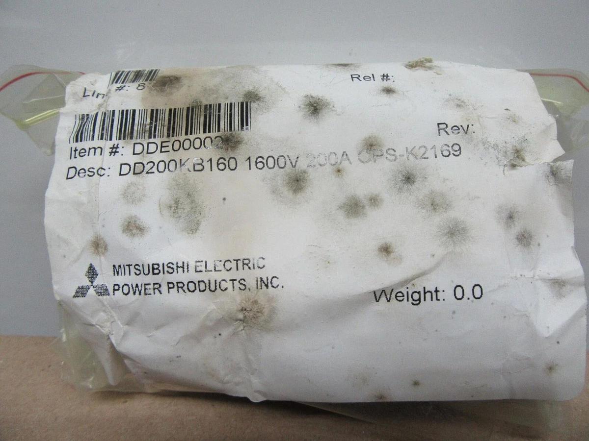 (2) SANREX DIP DIODE MODULE DD200KB160 1600 VOLT 200 AMP **NEW SURPLUS**