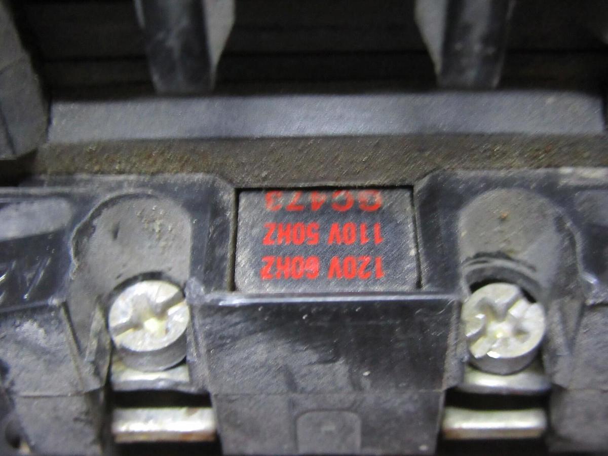 Used ALLEN BRADLEY CONTACTOR 100-A38N*3 600 VOLT 38 AMP 30 HP COIL: 110/120 VOLT