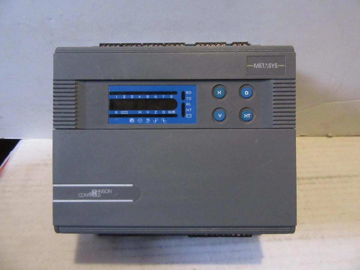 Used JOHNSON CONTROLS / METASYS DX-9100-8454 EXTENDED DIGITAL CONTROLLER 24 VAC