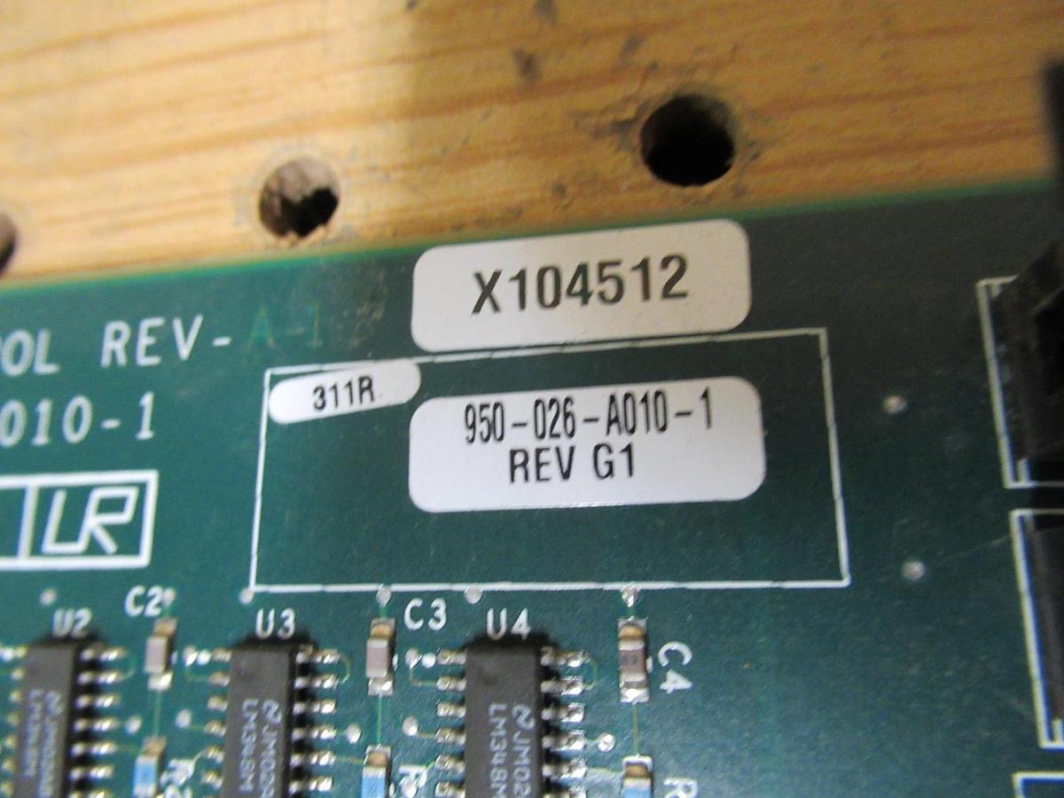 Used INTERNATIONAL POWER SYSTEMS CONTROL BOARD 950-026-A010-1 REV. G1 950-022-D010-1