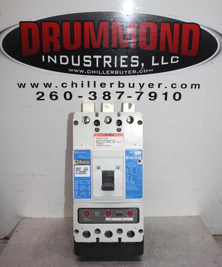 Used ALLEN-BRADLEY CIRCUIT BREAKER 140U-N5L3-E12 SER. A 1200 AMP 600 VAC 3-POLE