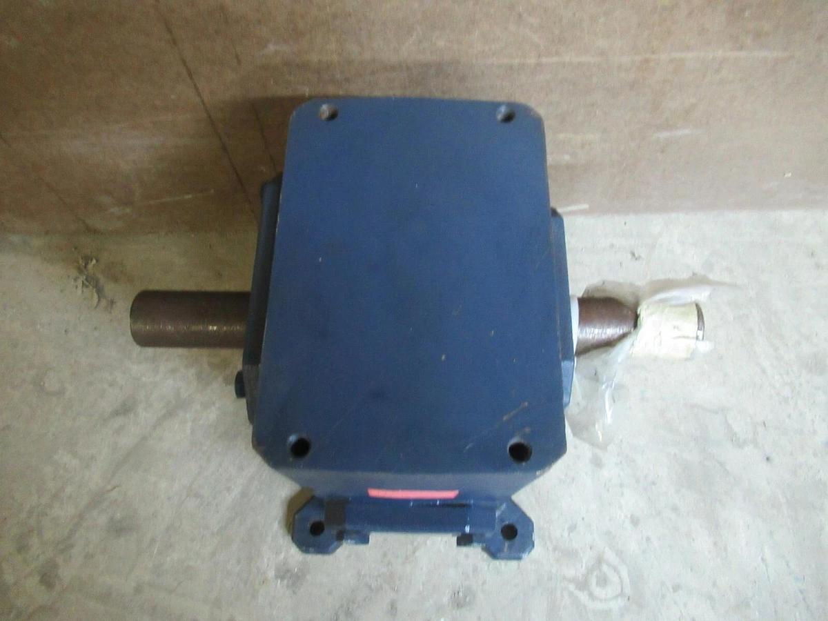2.1 HP GROVE GEAR IRONMAN GR8320024.00 60:1 RATIO GRG-U-832-60-D DOUBLE 1.5" OUT
