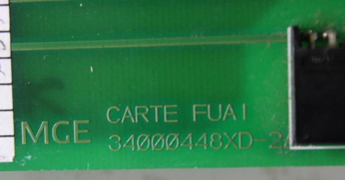 Used MGE CARTE FUAI 34000448XD-2A 3400044900 500H080H6CEVNT01