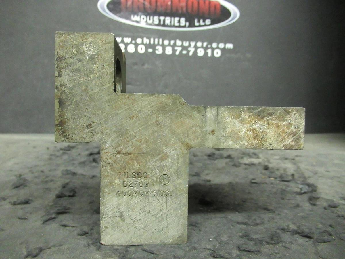 Used ILSCO D2789 4 BARREL MECHANICAL CONNECTOR TERMINAL LUG 400MCM - 3/0 CU WIRE