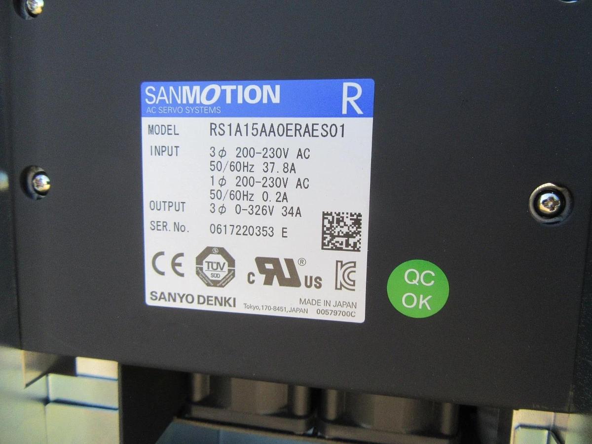 Used SANMOTION SERVO VARIABLE NACHI HYDRAULIC POWER UNIT PVS-2B PUMP 7.5 HP (5.5 KW)
