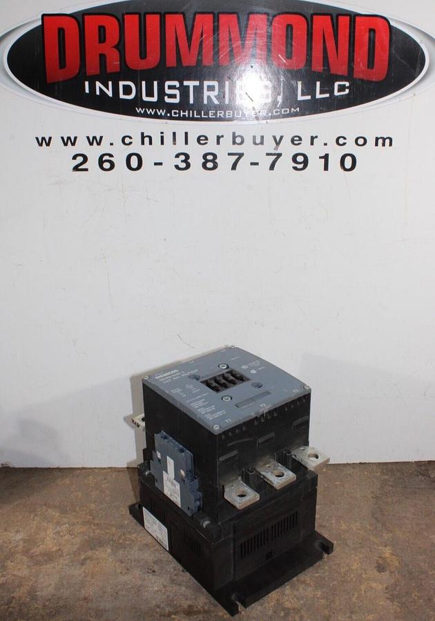 Used SIEMENS CONTACTOR 40LP32A 600 VAC NEMA SIZE 5 200 HP 3-PHASE 270 AMP COIL: 120V