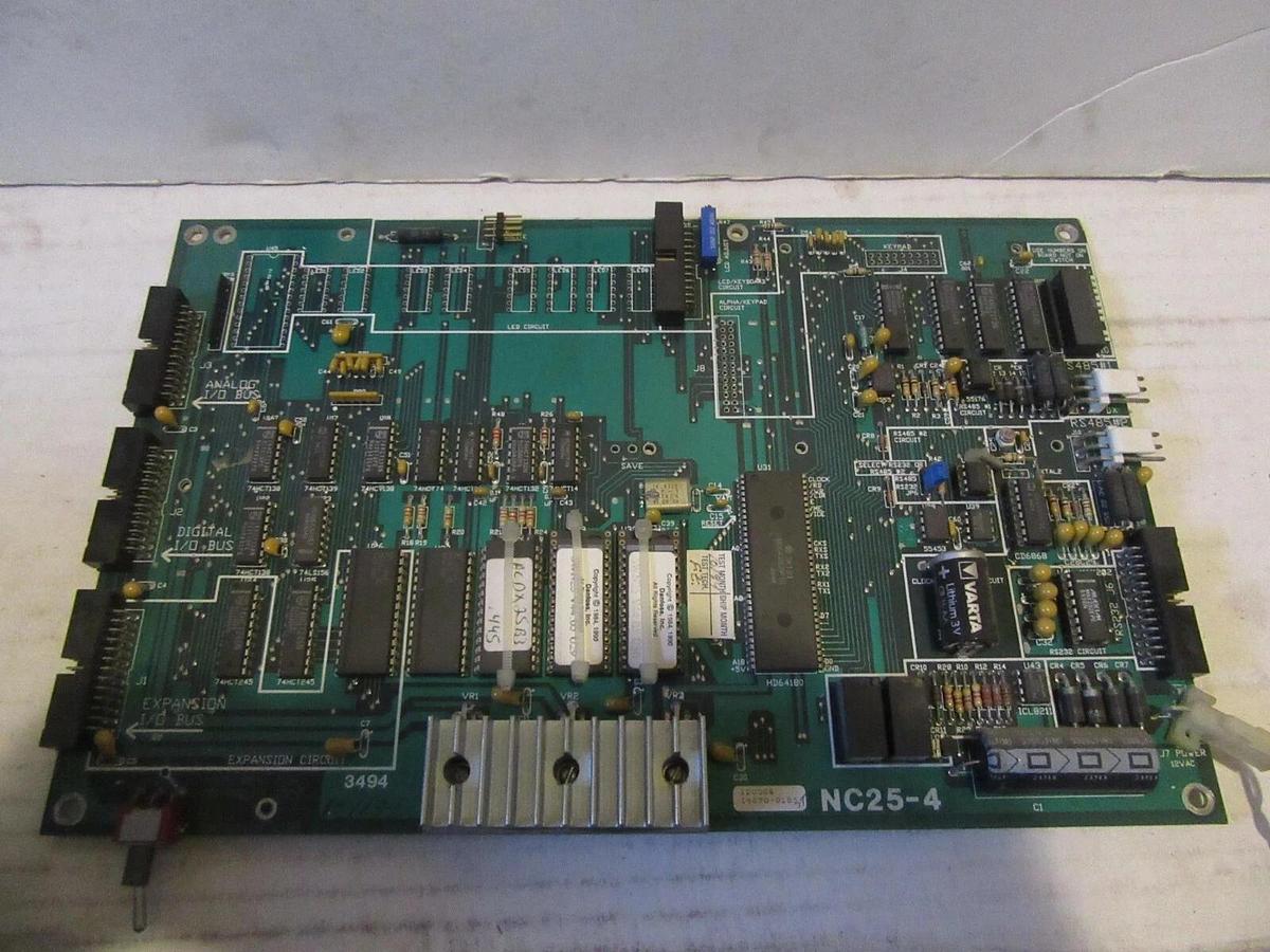 Used DANFOSS HMI DISPLAY 60-124 REV C AUTOMATIC CONTROLS LCD2INT REV 10 W/ NC25-4 BRD