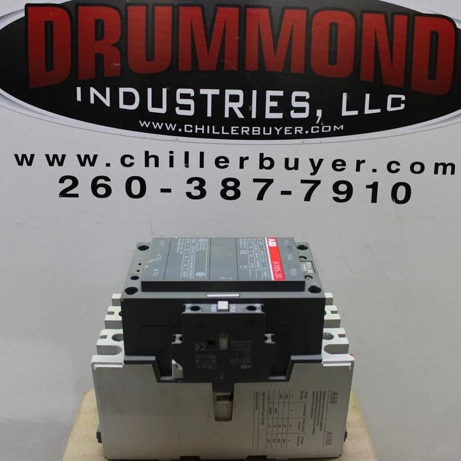 Used ABB CONTACTOR A185-30 250 AMP 600 VOLT 3-POLE 150 HP COIL: 120V