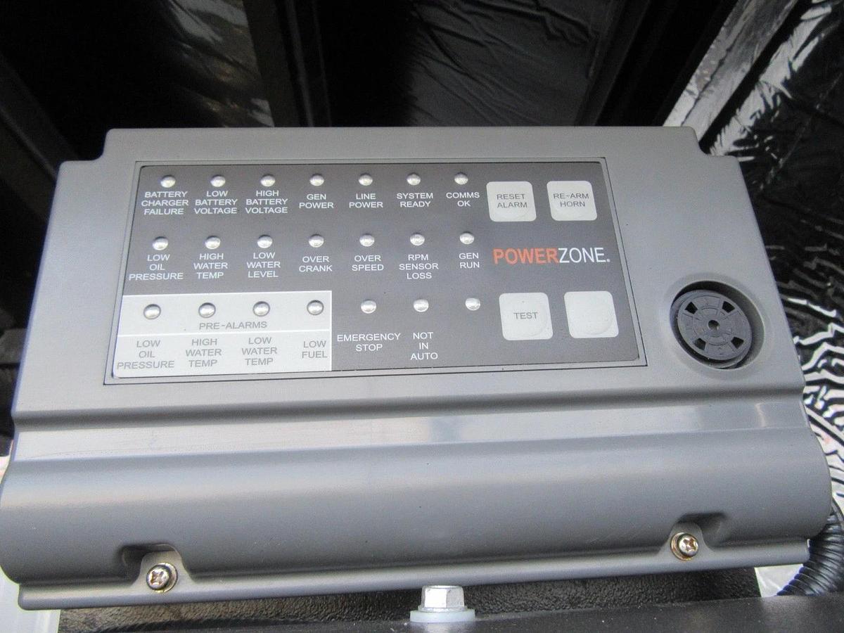 Used 80 KW DIESEL GENERATOR GENERAC 120/240V FPT BRAND NEW SOUND ENCLOSED VIDEO 50 KW