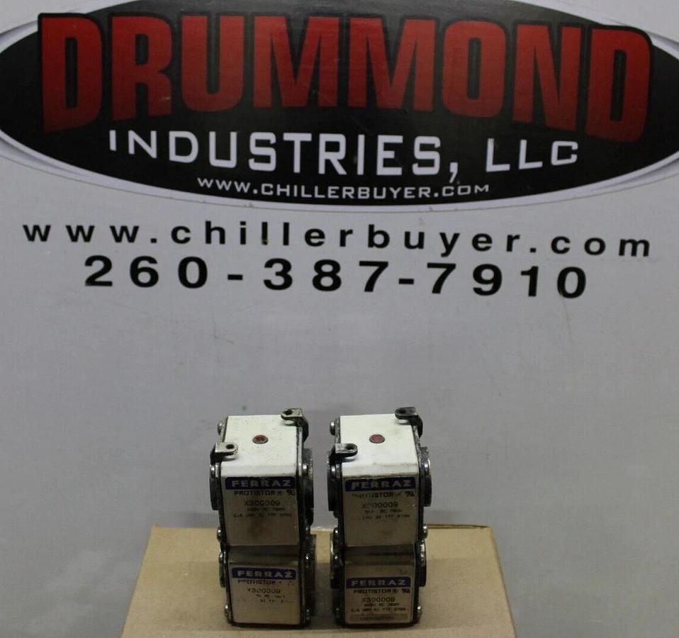 Used LOT OF 2 FERRAZ PROTISTOR FUSE X300009 660 VAC 700 AMP **WARRANTY**