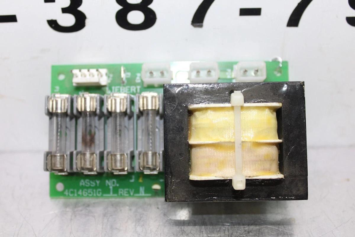 Used LIEBERT POWER SUPPLY CIRCUIT BOARD 4C14651G1 REV. N **WARRANTY INCLUDED**