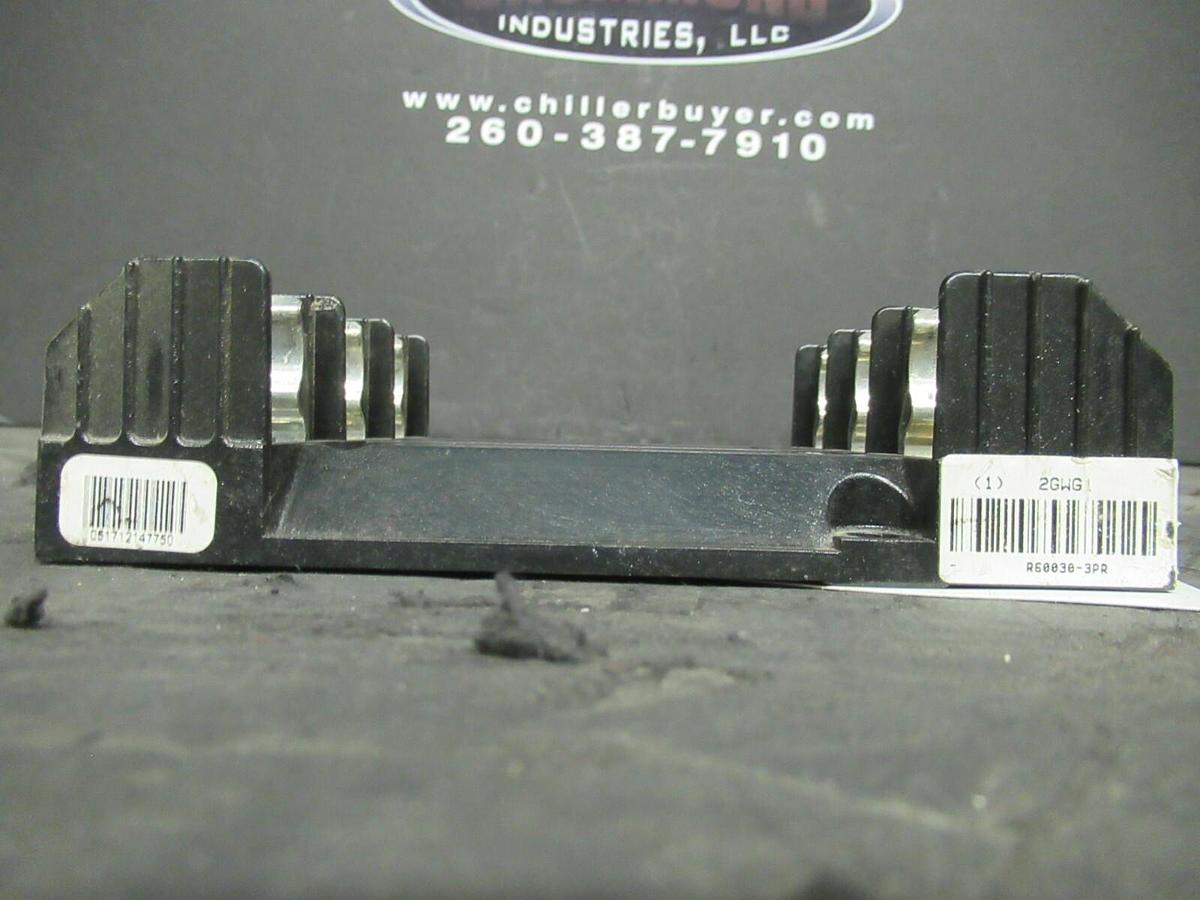 Used BUSSMAN FUSE HOLDER R60030-3PR FOR 30 AMP 600 V FUSES **WARRANTY**