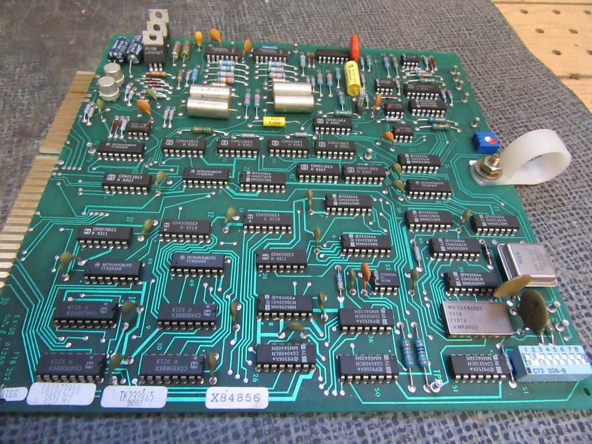 Used EXIDE G.T. & SYNC OSC CIRCUIT BOARD 101072910 REV R7 A13A9-12L 118302724 REV P2