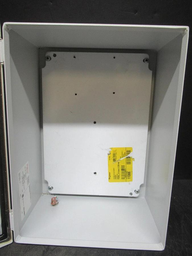 Used HOFFMAN TYPE 4, 12 IP66 ENCLOSURE LWC23116 12" X 9" X 6" **WARRANTY INCLUDED**
