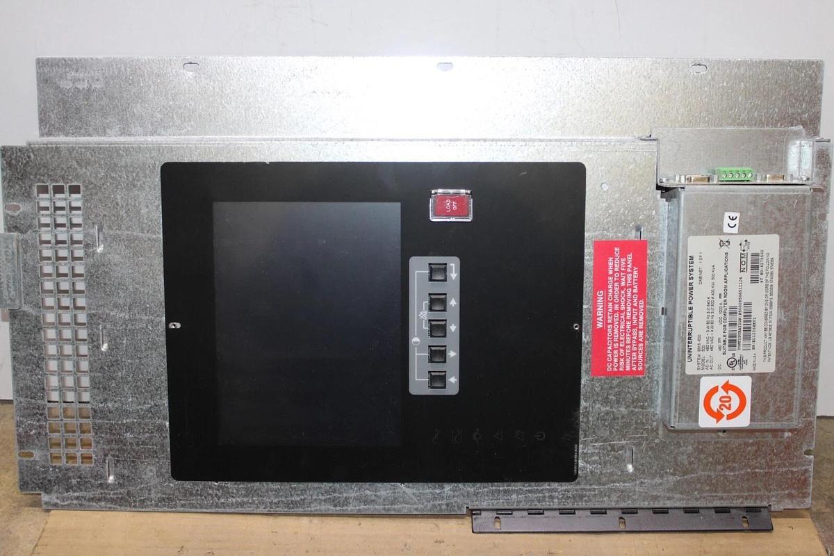 Used EATON UPS CABINET DISPLAY 9315-500 480 VAC 600 AMP **WARRANTY**