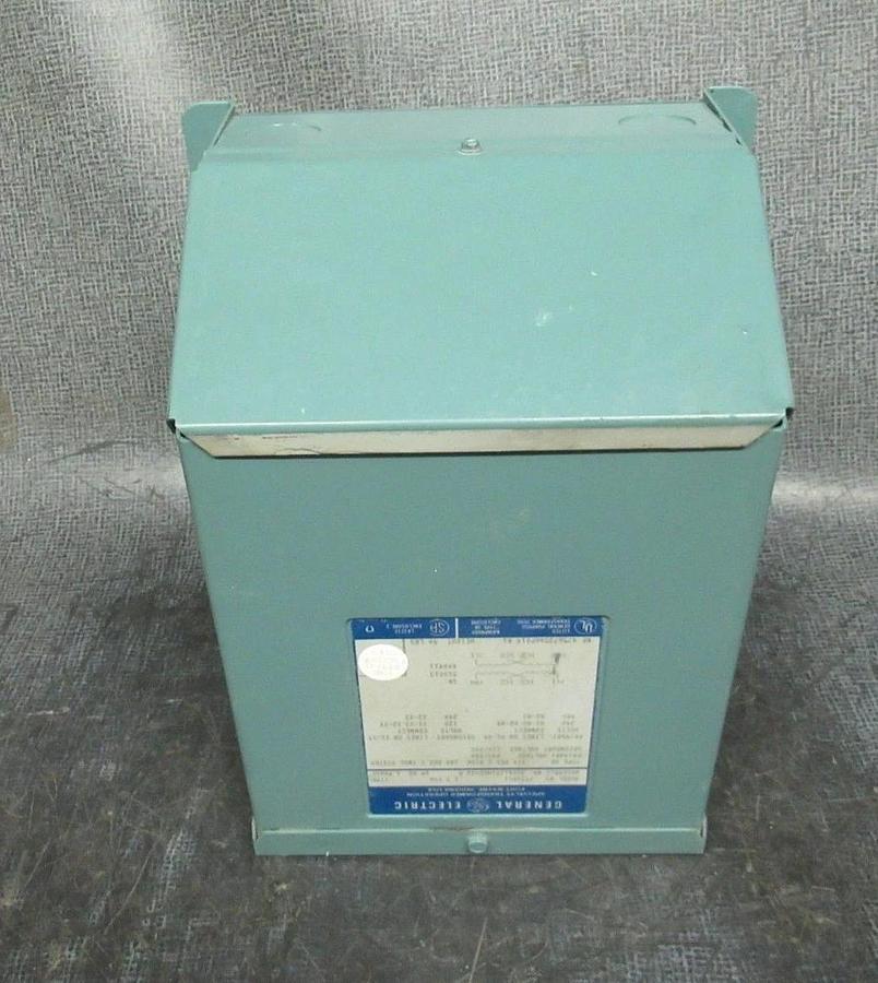 Used GENERAL ELECTRICAL GE TRANSFORMER 9T51B11 KVA: 1.5 240X480 VAC PRI 120/240 V SEC