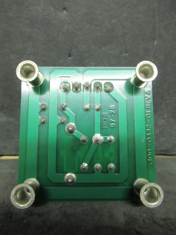 Used TRANE AMERICAN STANDARD CIRCUIT BOARD X13650342-01 REV C 6400-0332-01 REV A