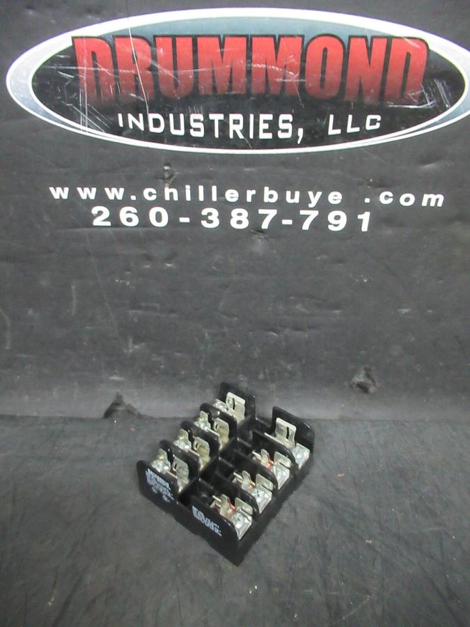 Used FERRAZ SHAWMUT 3032GE-MEB FUSE HOLDER 4-POLE 600 VAC 30 AMP CLASS CC/H/K