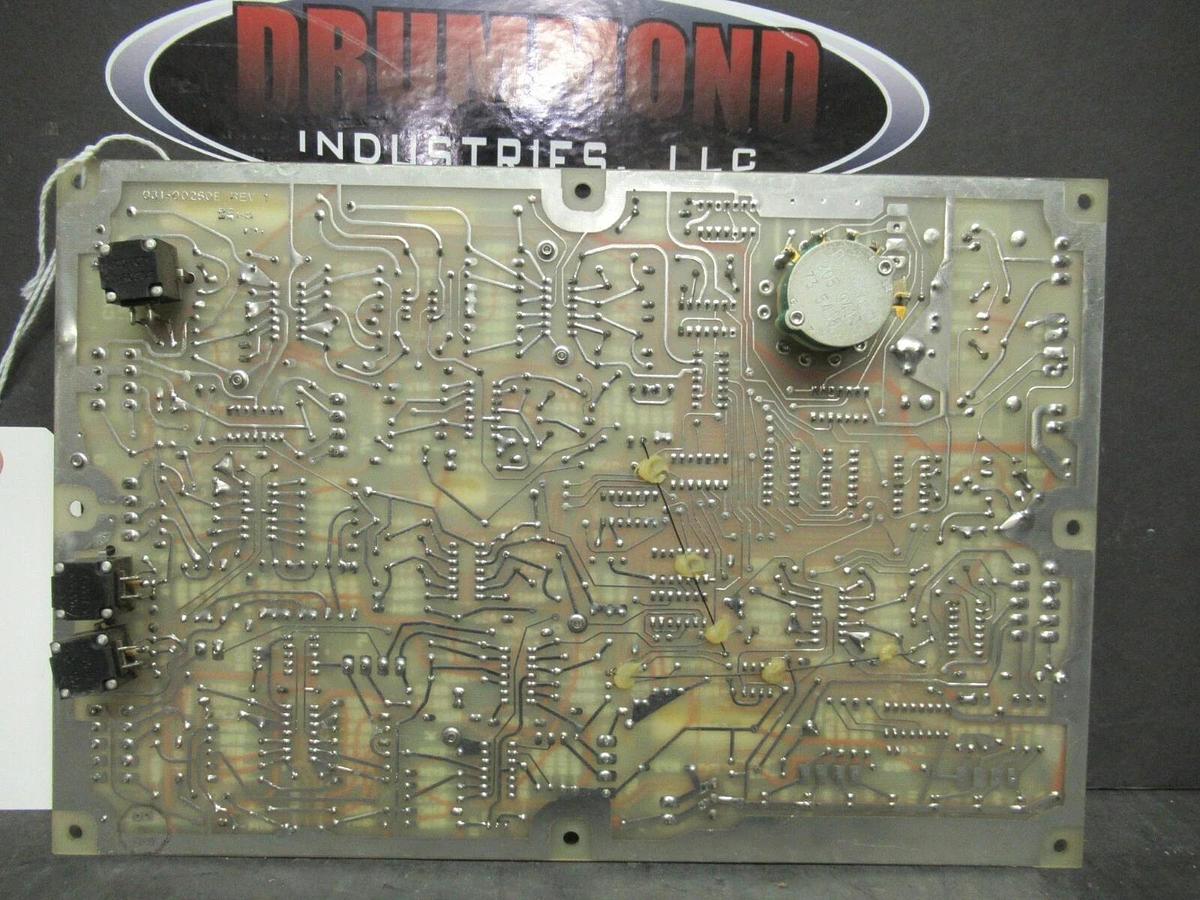 Used YORK CHILLER STARTER CONTROL BOARD 031-00260E-001 REV 1 / 031-00260E110 REV. Y