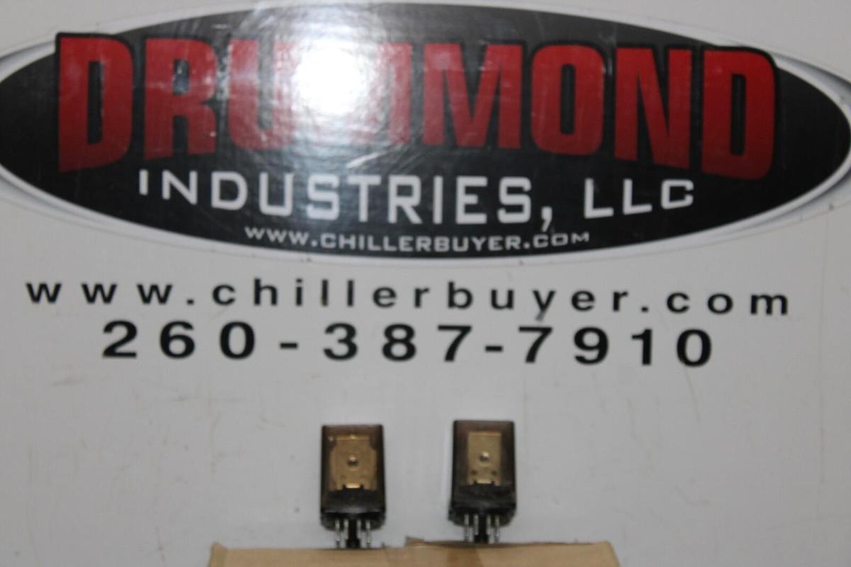 Used LOT OF 2 SCHRACK RELAY RL205110 CAD11A10/024 24 VDC 120/240 VAC 10 AMP