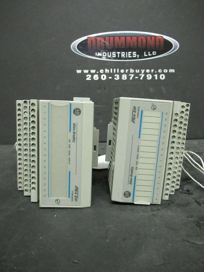 Used ALLEN BRADLEY FLEX I/O INPUT MODULE 1794-IB16 SER. A 96145675 REV. A01