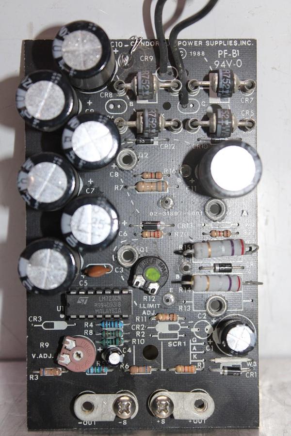 Used CONDOR DC POWER SUPPLIES CIRCUIT BOARD 02-31807-0001 REV. A **WARRANTY**