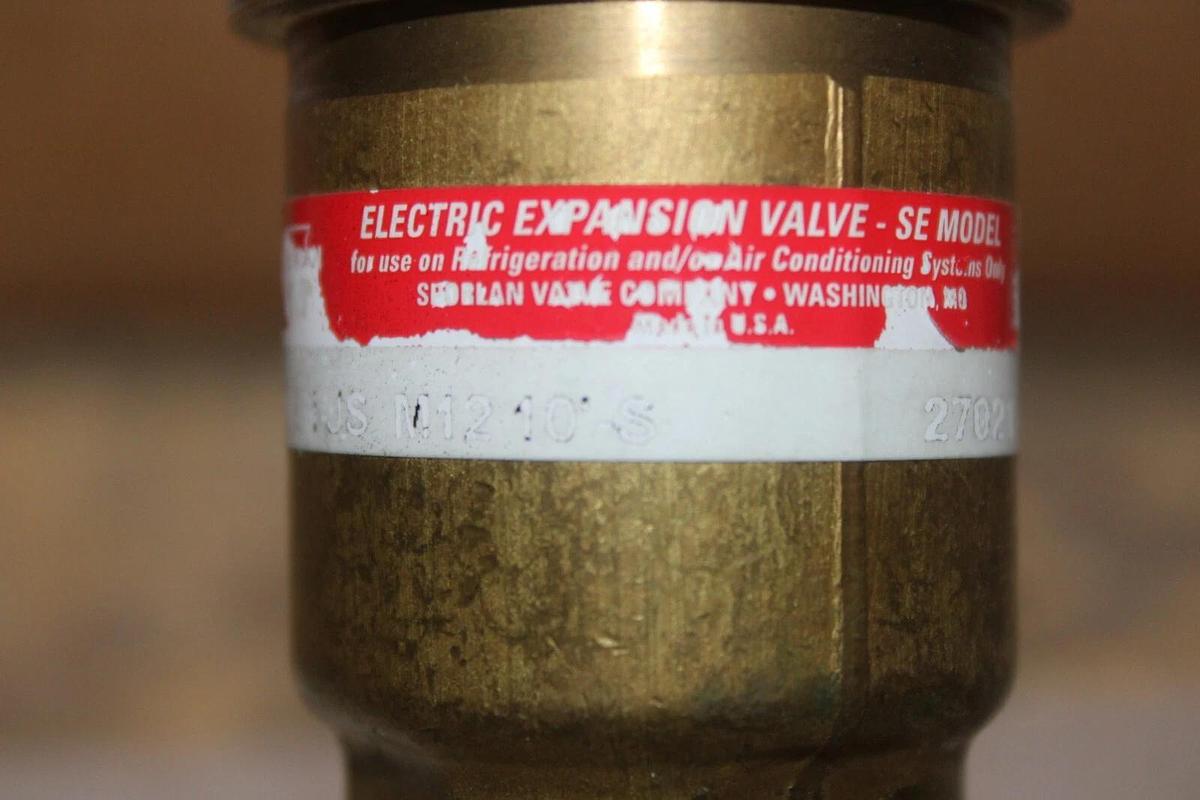 Used SPORLAN ELECTRIC EXPANSION VALVE SERI-JS M12 10'-S **WARRANTY INCLUDED**