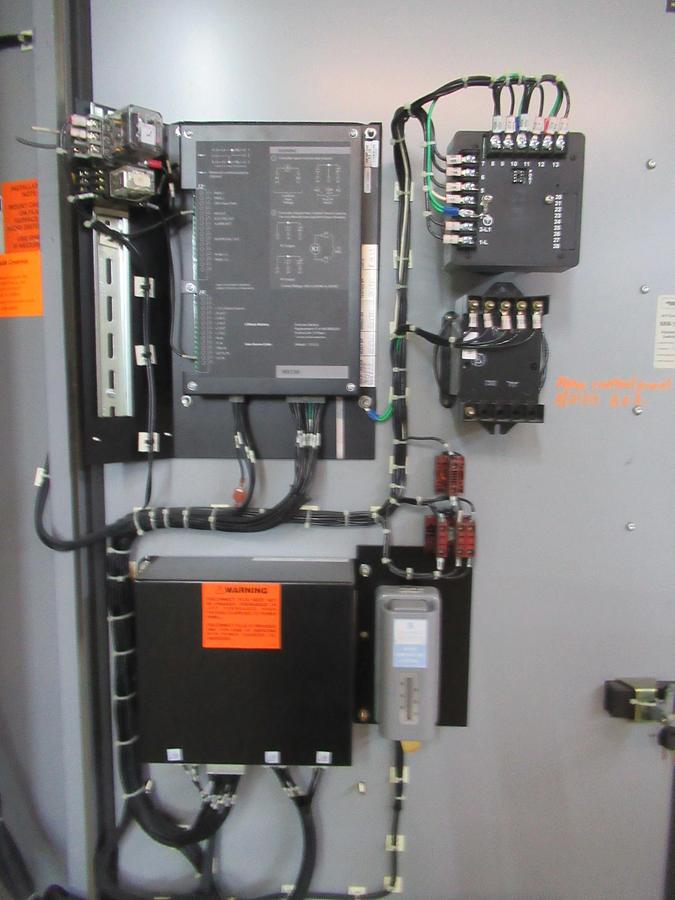 Used 800 AMP 480 V ZENITH AUTOMATIC TRANSFER SWITCH ZTG5A80ES-7 GE EPM 3000P GFI SUITABLE FOR SERVICE ENTRY