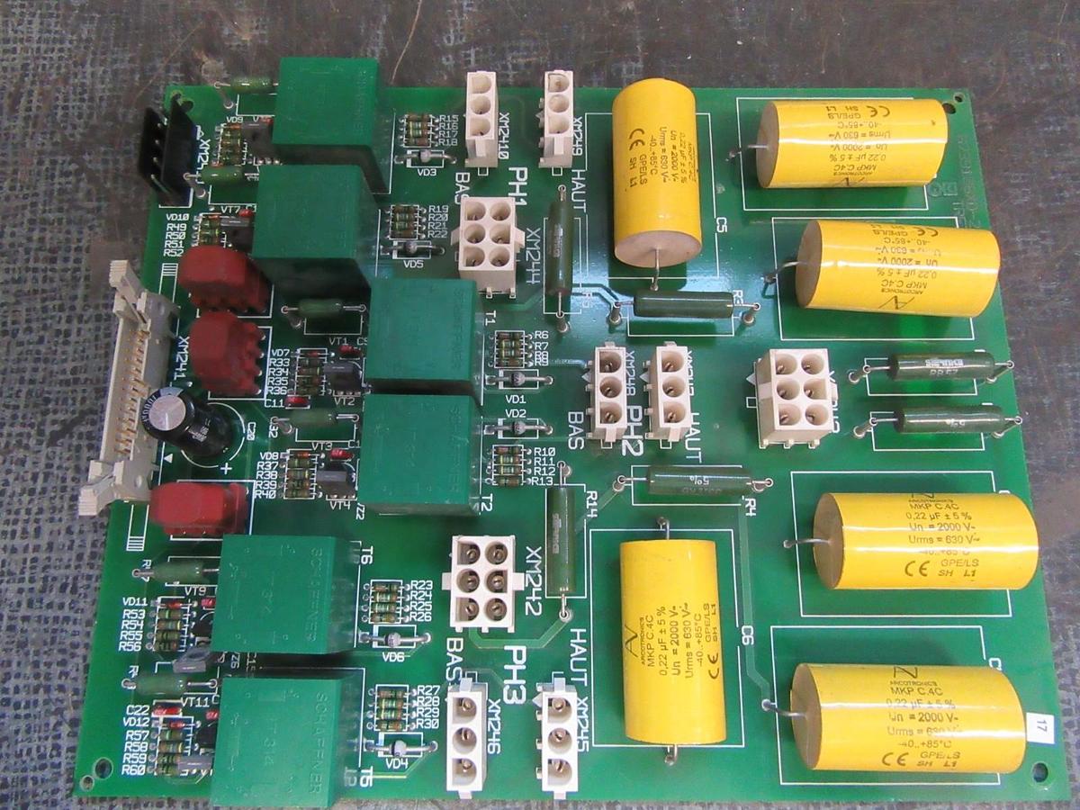 Used MGE UPS SYSTEMS CIRCUIT BOARD TREZ MODEL 6739105XD-2C **WARRANTY**