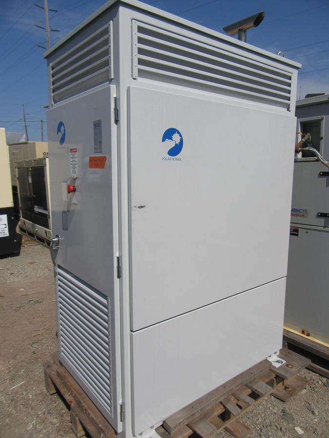 POLAR POWER 27 KW DC GENERATOR 2.5 NAT GAS PROPANE 40-60V 0 HRS NEW SURPLUS