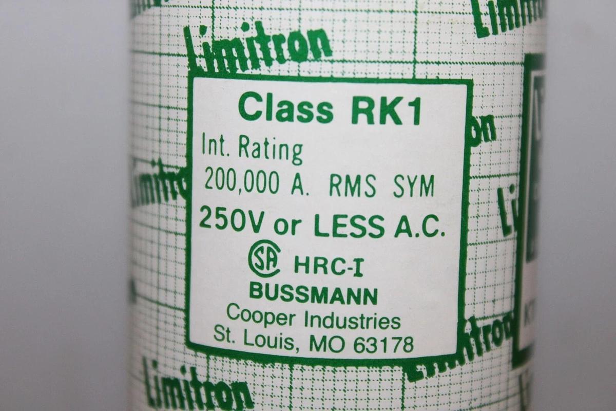 NEW SURPLUS BUSSMANN FAST-ACTING LIMITRON FUSE KTN-R-400 400A 250 VAC LOT OF 3