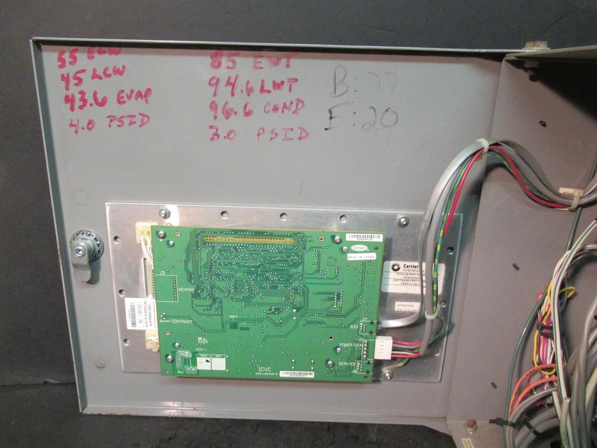 Used CARRIER COMFORT NETWORK CHILLER HMI INTERFACE 19XRV 19XR04023408 CEPL130445-03-R