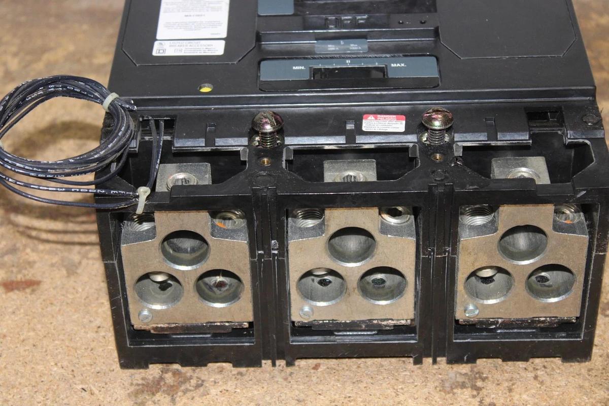 Used SQUARE D CIRCUIT BREAKER MHL366006139 3-POLE 600 VAC 600 AMP *WARRANTY*