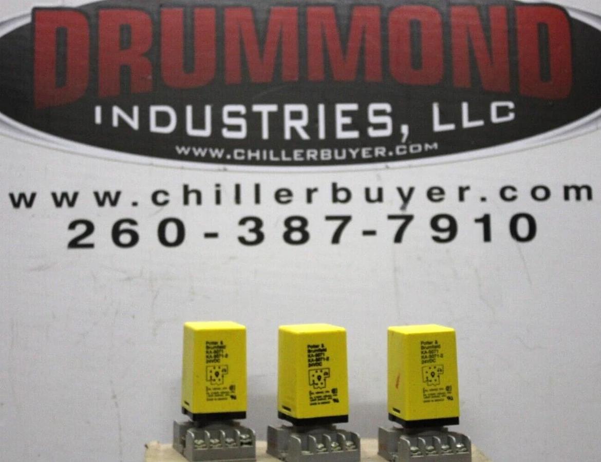 Used LOT OF 3 POTTER & BRUMFIELD RELAY KA-5071-2 5 AMP 120 VAC **WARRANTY INCLUDED**
