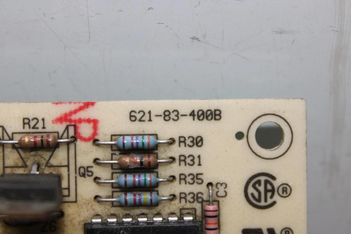 Used ICP HEIL TEMPSTAR FURNACE CONTROL CIRCUIT BOARD 621-83-400B 621-404 8201-069