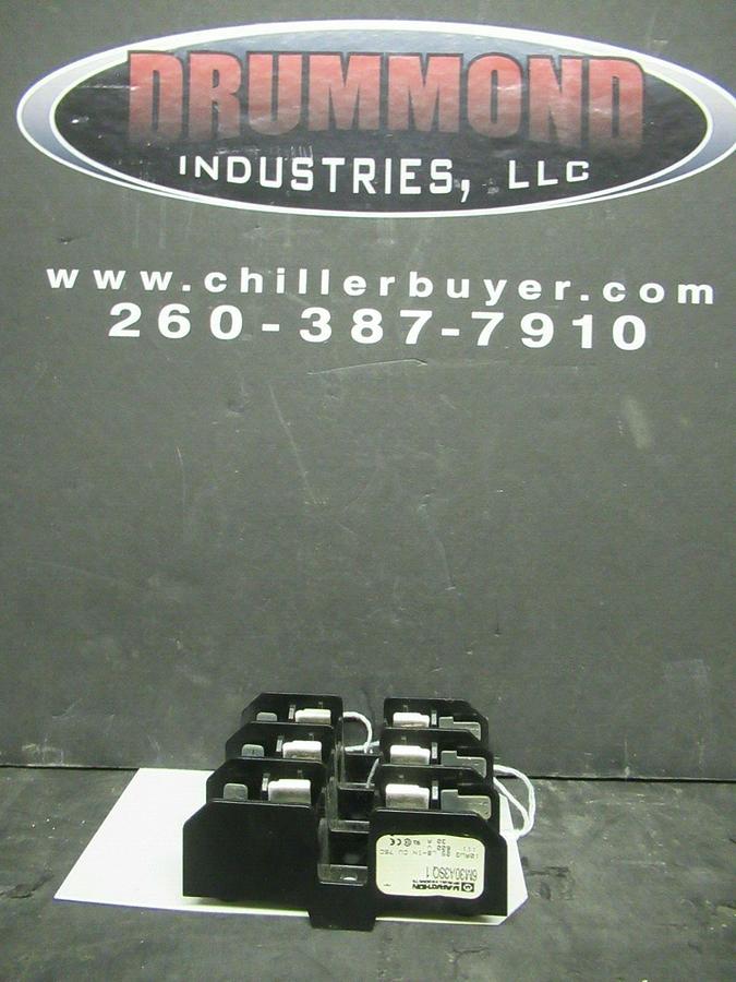 Used MARATHON FUSE LUG SET 6M30A3SQ1 600 VOLT 30 AMPS **WARRANTY INCLUDED!**