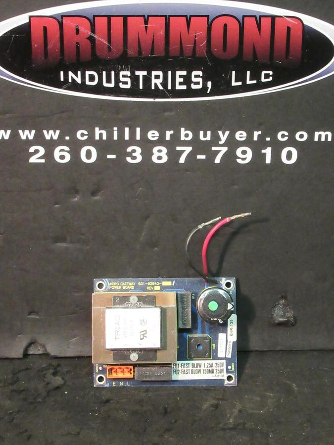 Used YORK MICRO GATEWAY CIRCUIT POWER SUPPLY BOARD PART NO 031-02043 REV C *WARRANTY*